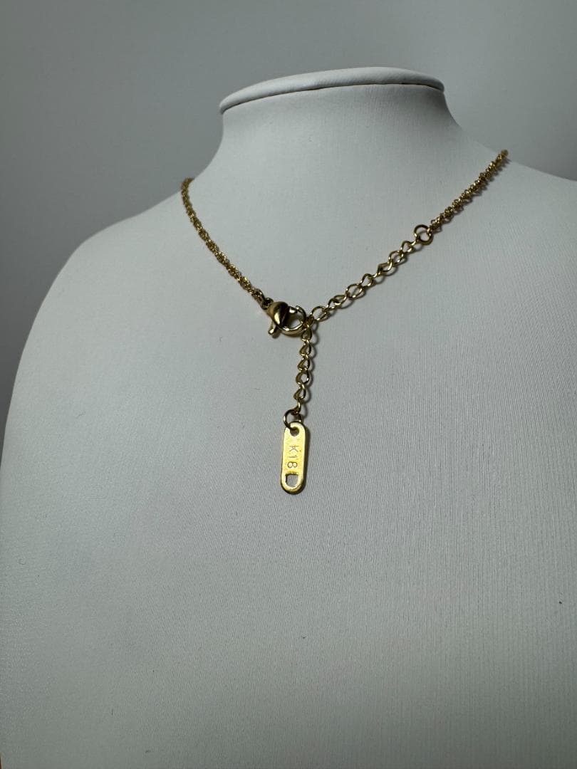 日本製K18ゴールド リンクチェーン ネックレス2.07g