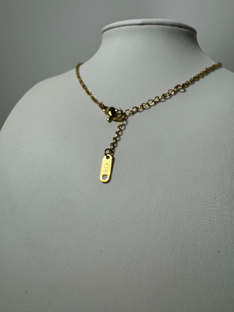 日本製K18ゴールド リンクチェーン ネックレス2.07g