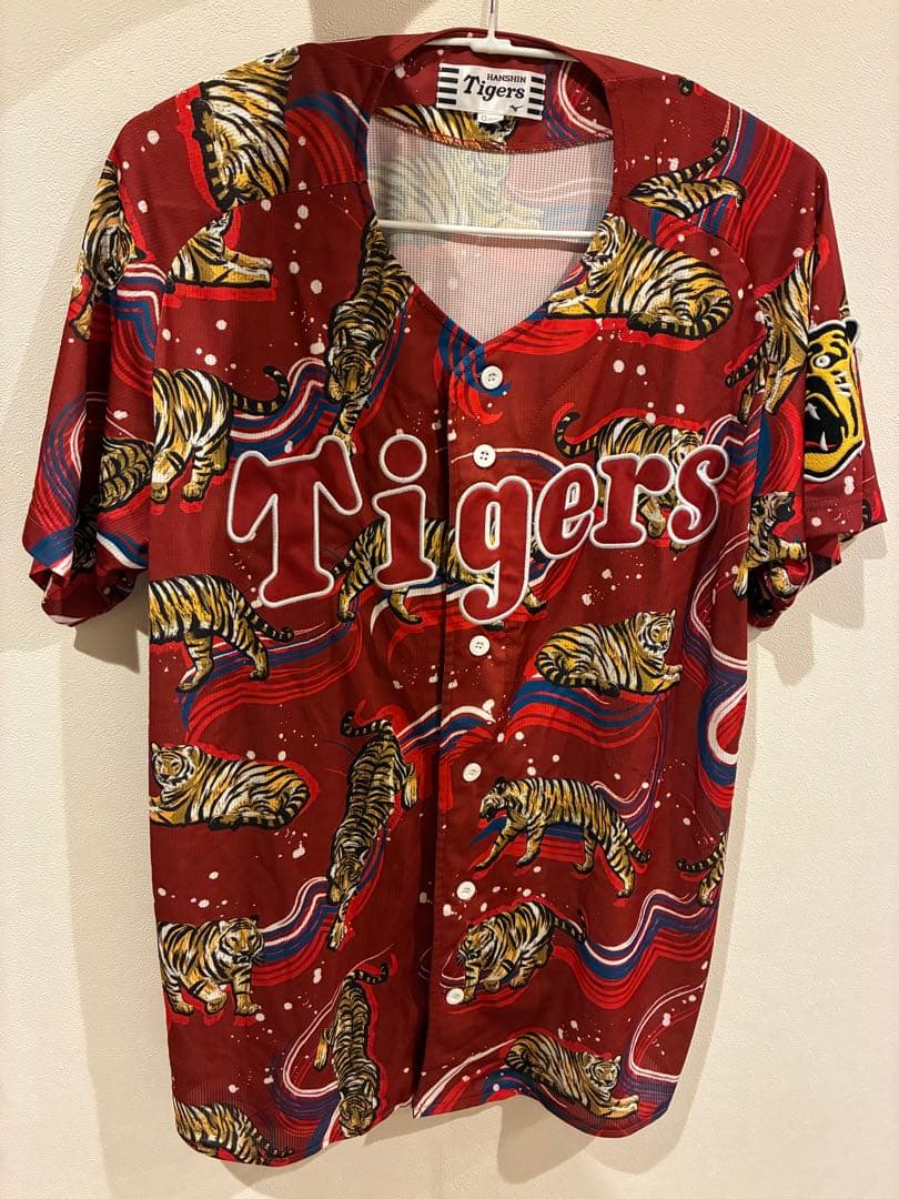 阪神タイガース 2024 デザインユニフォーム 波と虎 サイズO
