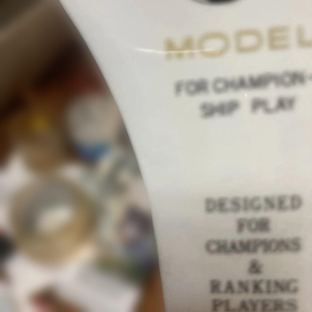 軟式テニスラケットカバー付き　伝統のウッドnewNUMBERONE