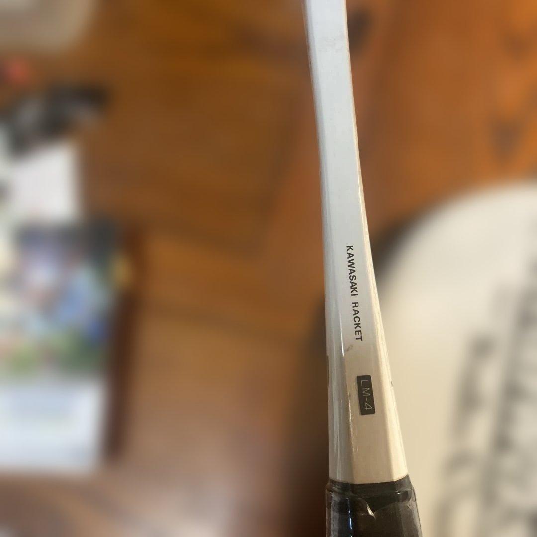 軟式テニスラケットカバー付き　伝統のウッドnewNUMBERONE