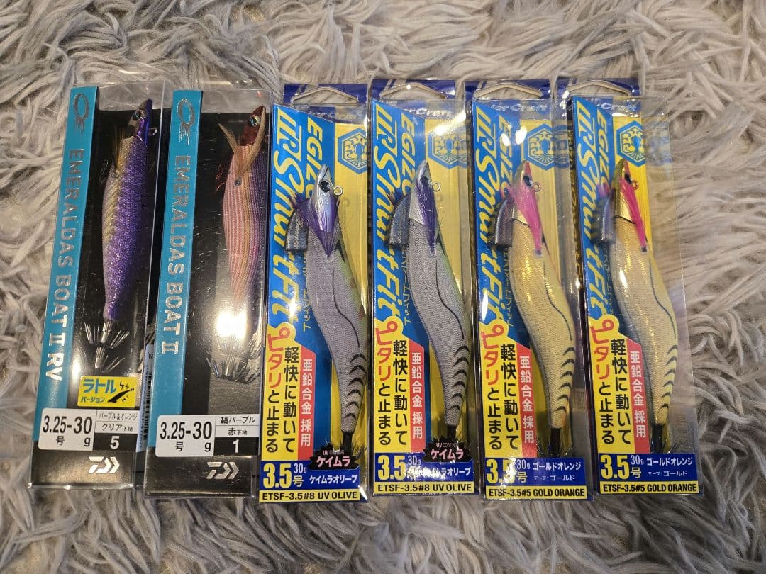 ティップラン　エギ　６本セット