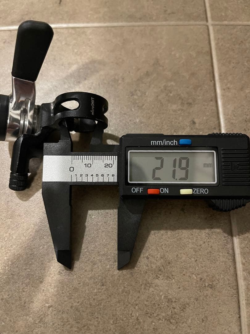 Microshift シフター 2個セット　2×9 サムシフター