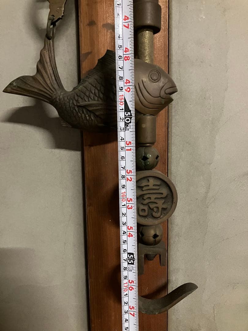 レトロ　自在鉤　囲炉裏