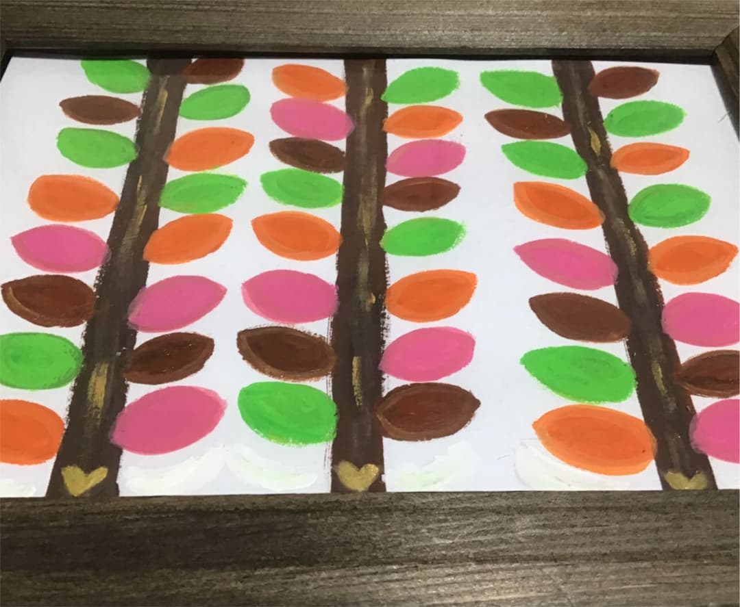 オリジナル ハンドメイド 春の木