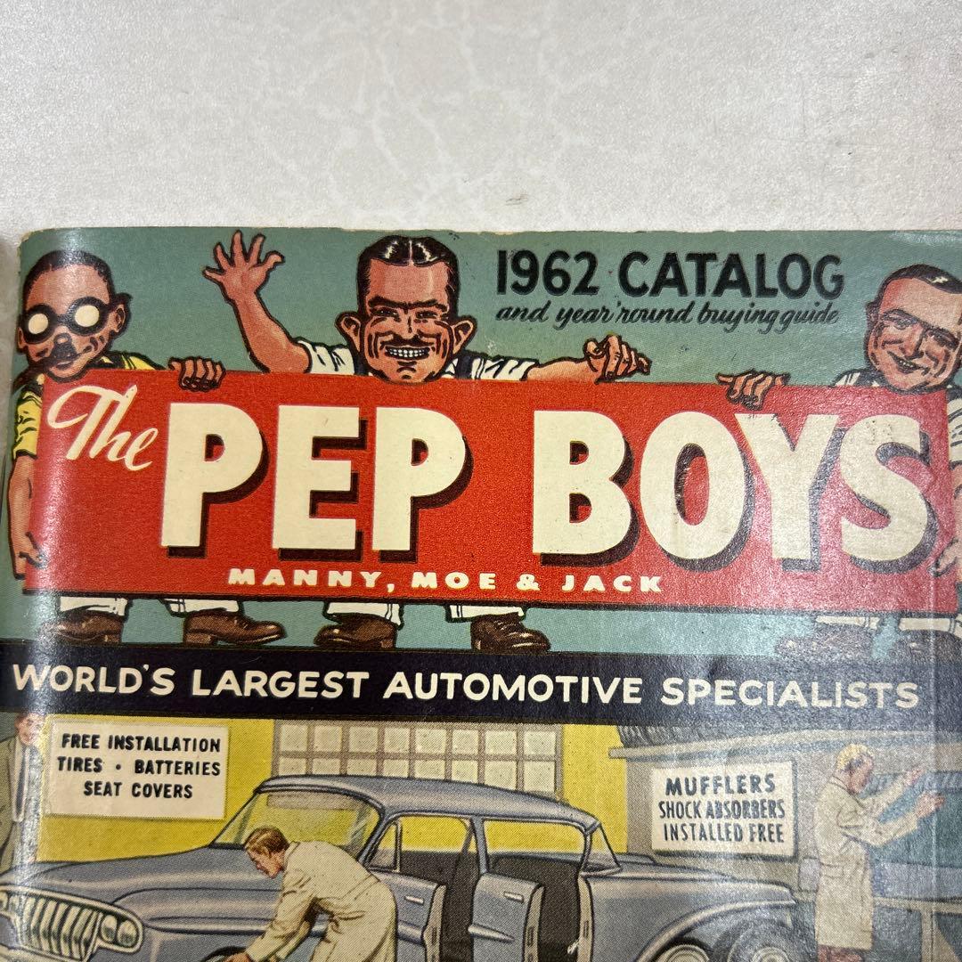 1962 年ビンテージPep Boys カタログ１冊