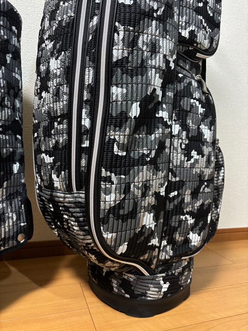 オウル OUUL キャディバッグ シルバークラシックカモフラージュ　美品
