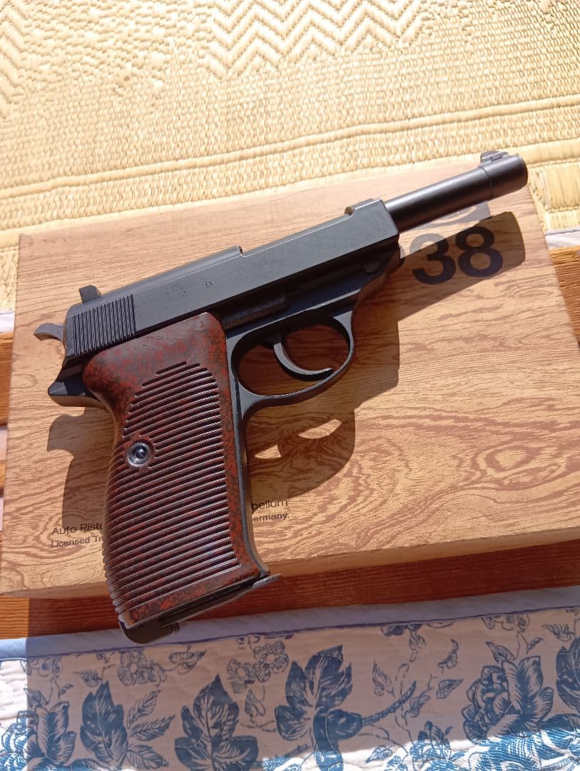 マルゼン P38 ガスガン ABS樹脂製安全出力基準適合製品ＪＡＳＧ