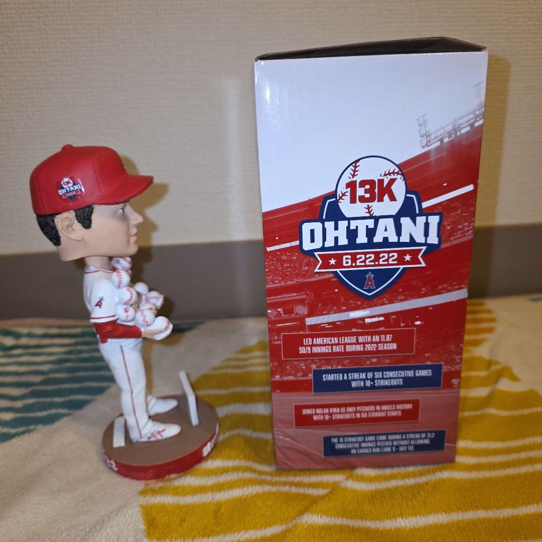 大谷翔平 13K strikeouts ボブルヘッド 人形 航空電子 JAE