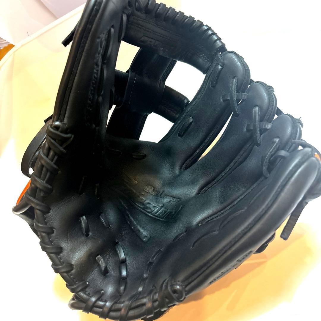 三足の蛙　USAモデル　ミズノ 軟式グローブ　ビューリーグ ビッグM 青