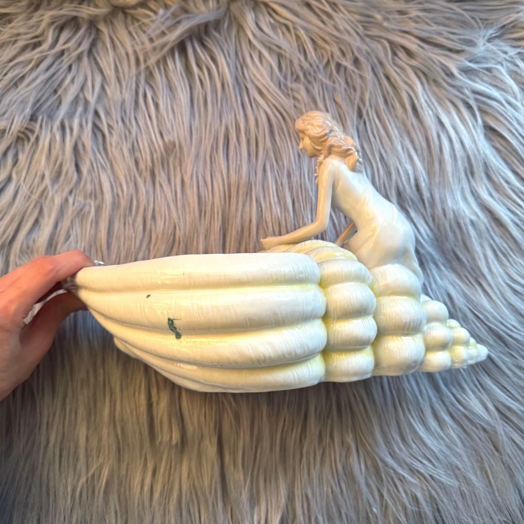 【即日発送】マーメイド 陶器 貝殻 小物入れ 雑貨