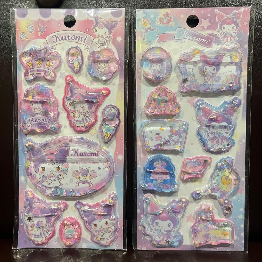 【海外正規品・ライセンスシールあり】　クロミ　 ウォーターシール　5枚セット