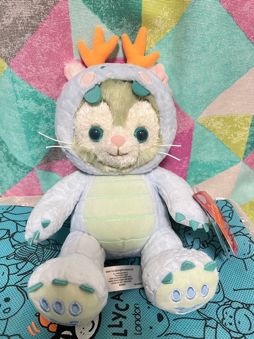 香港ディズニー限定 ★ss ぬいぐるみ7点セット★ 辰年 干支龍