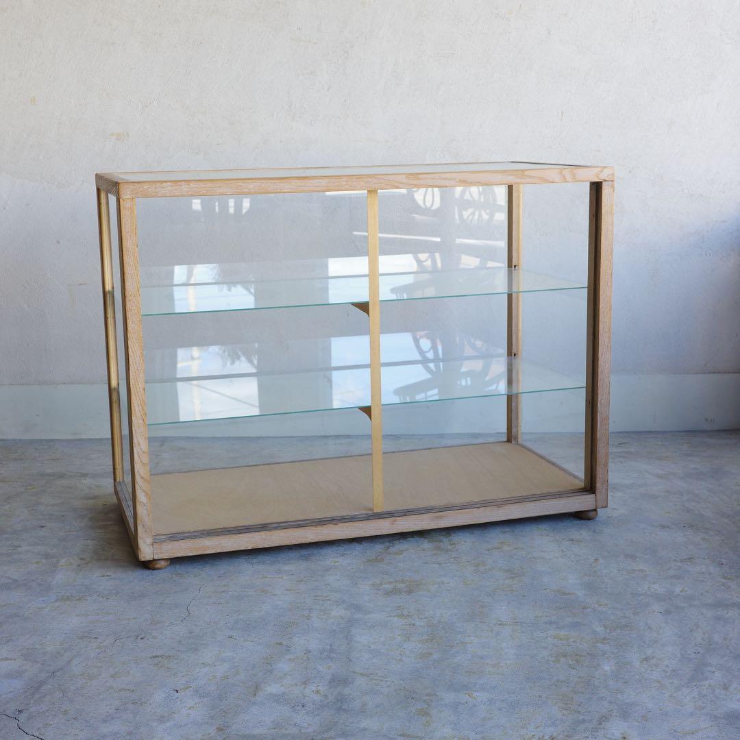 ガラスのショーケース　パンケース　ガラスケース