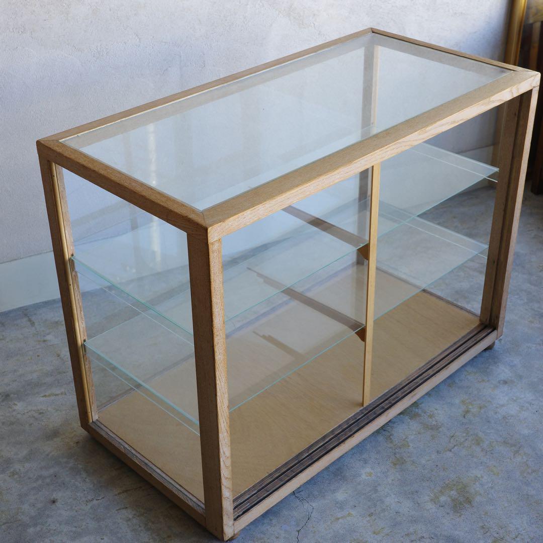 ガラスのショーケース　パンケース　ガラスケース