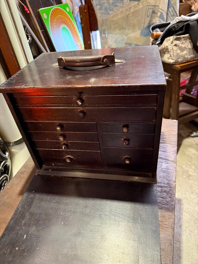 大正時代からの歯医者さん宅〜デンタルボックス(道具入れ)