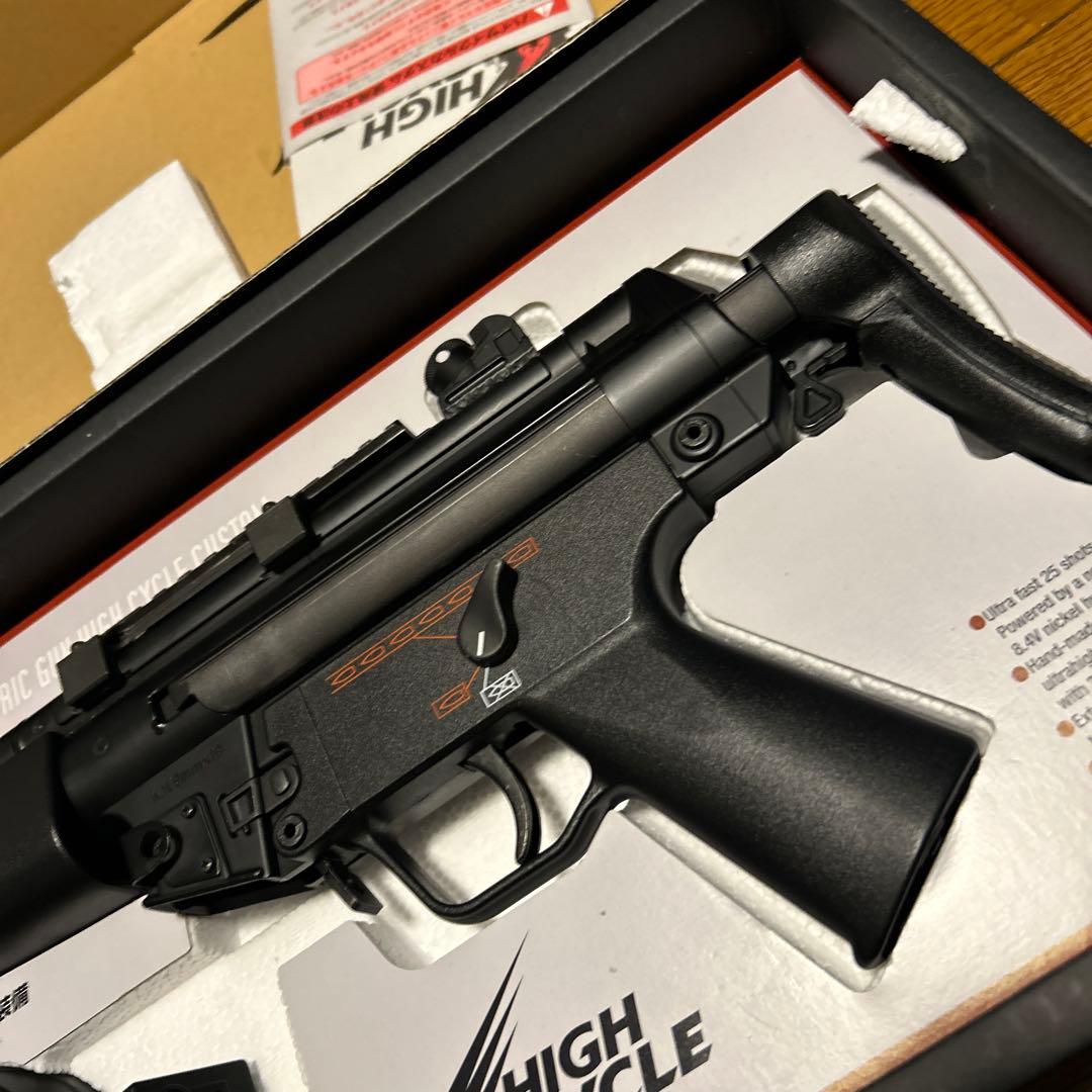【電子トリガー搭載】東京マルイ　mp5a5 ハイサイクル　電動ガン