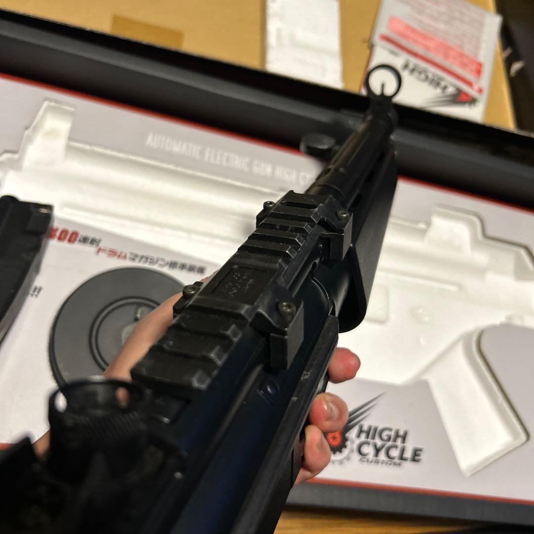 【電子トリガー搭載】東京マルイ　mp5a5 ハイサイクル　電動ガン
