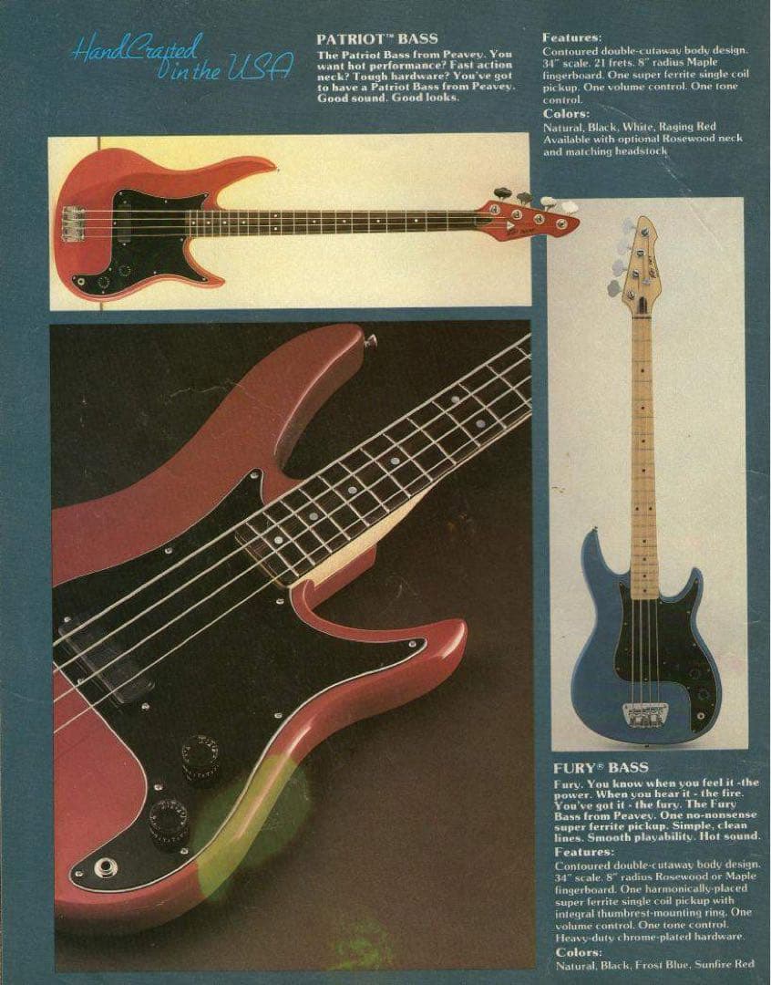 Peavey Patriot Bass 80年代USA製ビンテージ