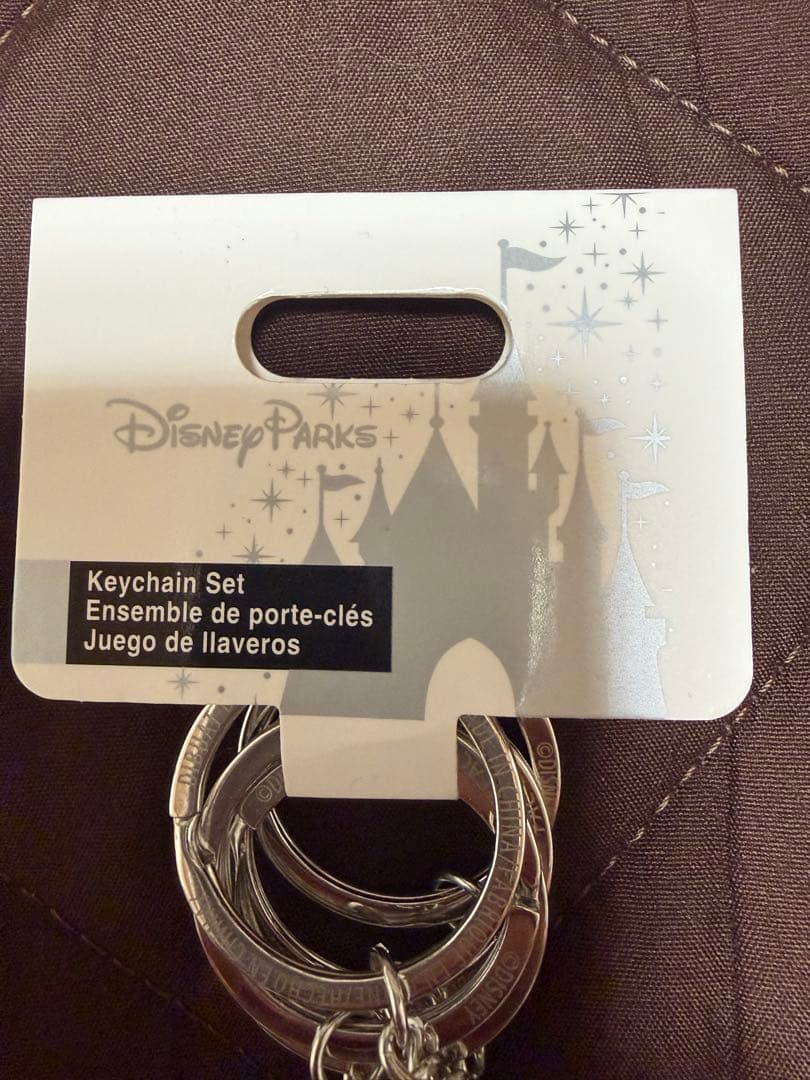 Disney Parksミニーキーホルダーセットカリフォルニアディズニーランド