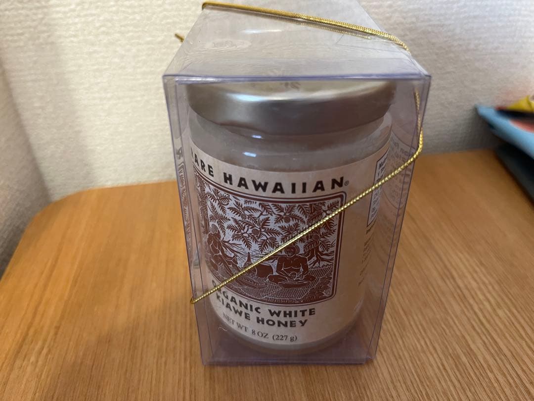 レアハワイアン　オーガニックホワイトハニー　ホワイトハニー　プレーン　はちみつ