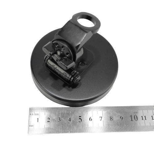 ２set　55㎝アンテナ(黒）+２軸可動マグネット基台+同軸ケーブル5m　BNC