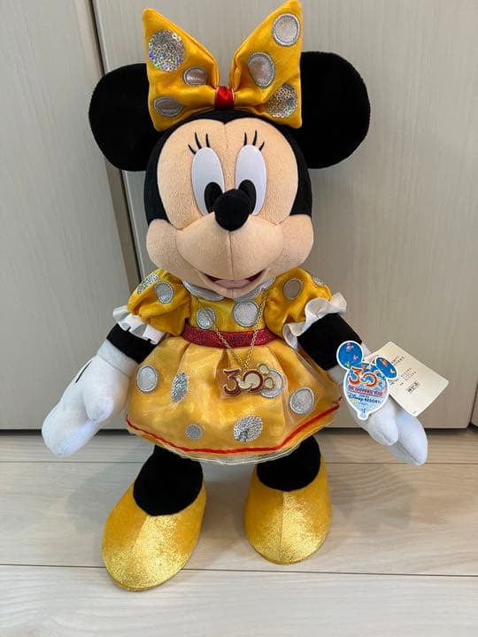 【ディズニー】ディズニーリゾート購入　自立　ミッキー　30周年　ミニーぬいぐるみ