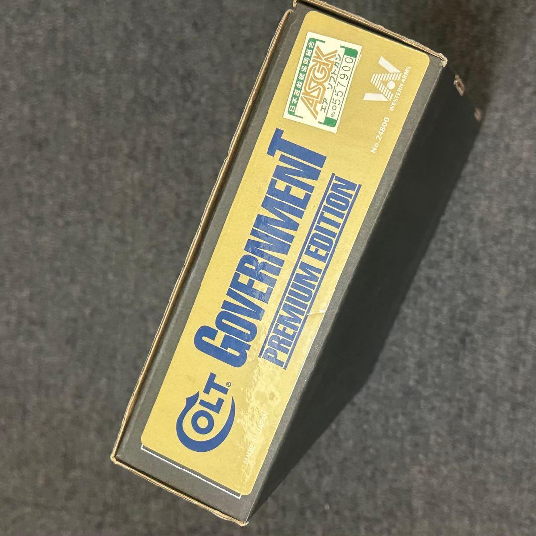 WA SCW ガバメント プレミアムエディション ガスガン 彫刻調グリップ