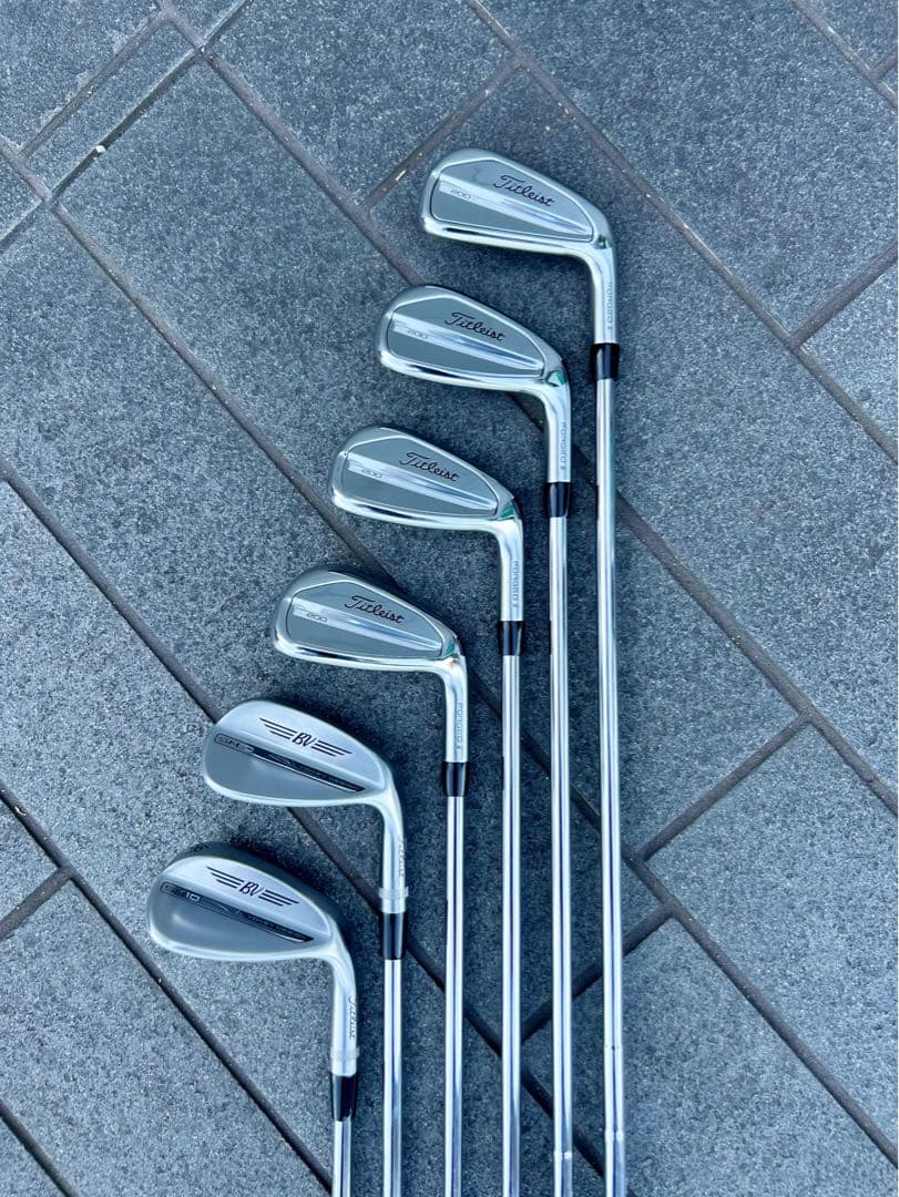 ★美品★短尺アイアン・ウェッジ6本★ タイトリスト T200（2023）SM10