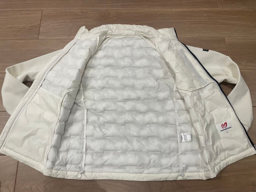 マスターバニーエディション　ホワイトダウンジャケット　サイズ5