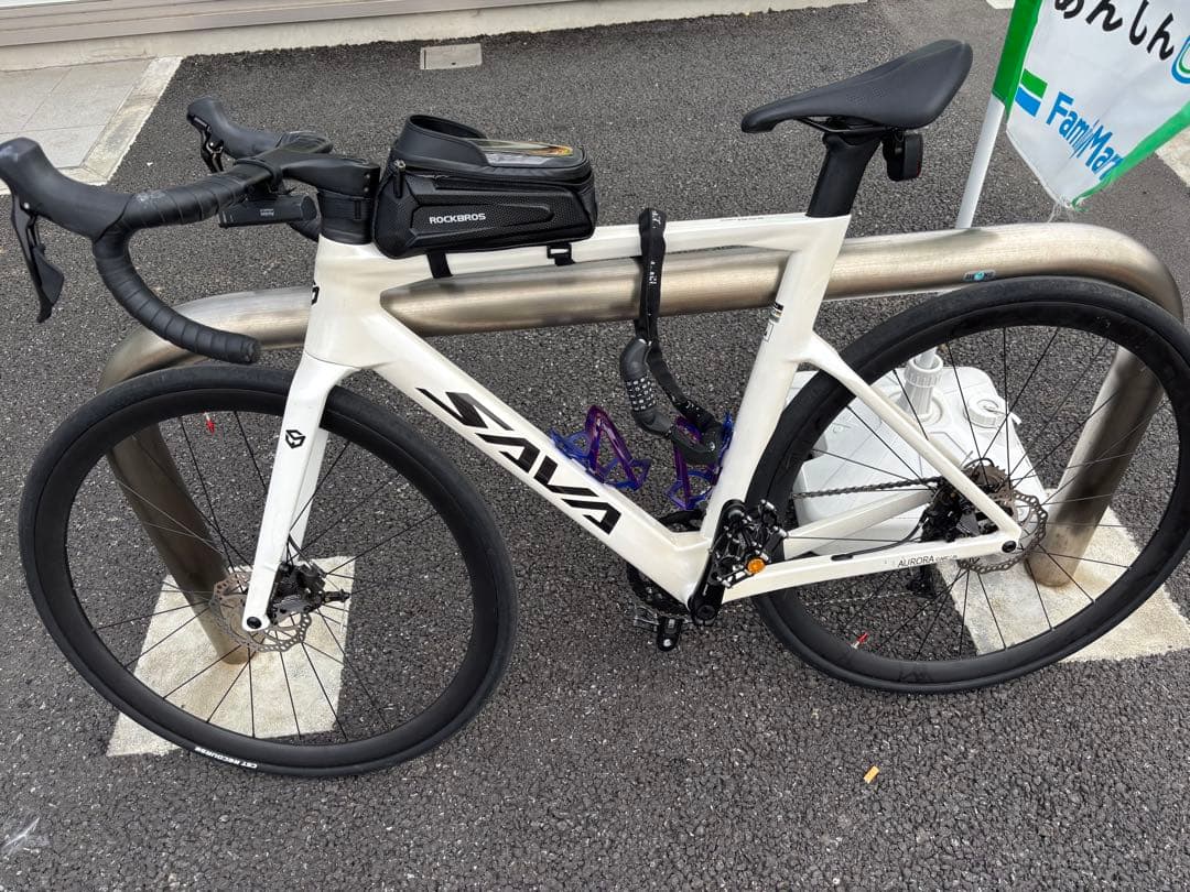 ⭐️送料無料(引取の場合1.7万引き) sava カーボンロードバイク　エアロ