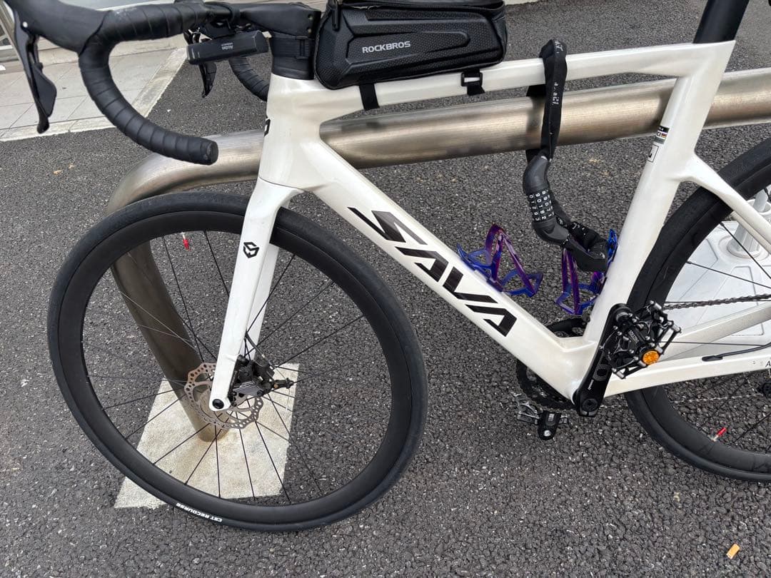 ⭐️送料無料(引取の場合1.7万引き) sava カーボンロードバイク　エアロ