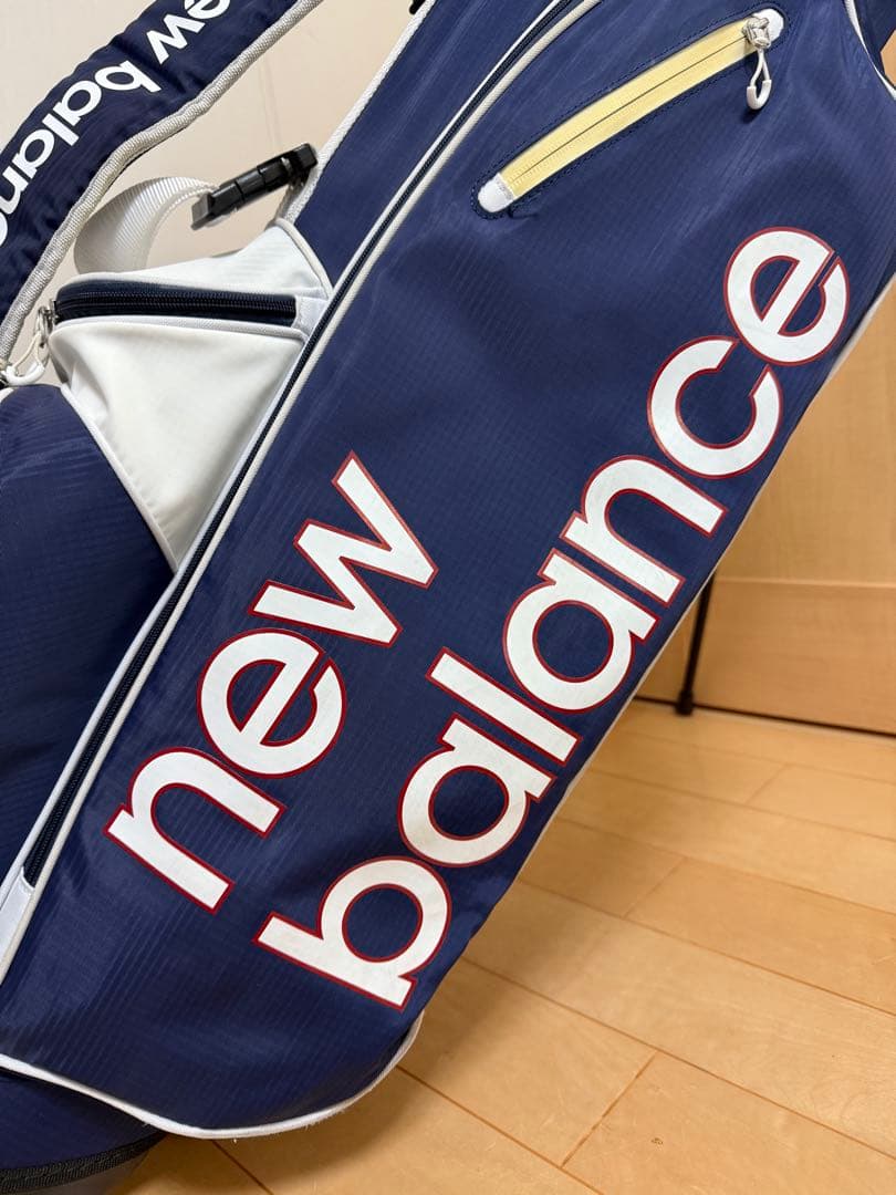 美品★ニューバランス★スタンドキャディバッグ★ゴルフ★ゴルフバッグ★アスリート