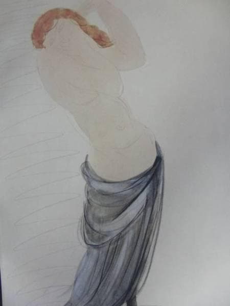 ロダン、立てる裸婦１、限定1000部、希少画集画、高級額装、状態良好