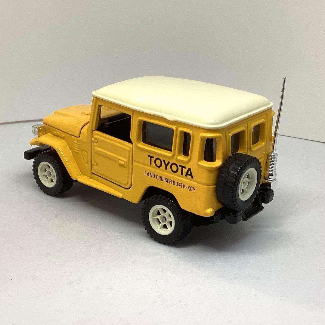 トミカ ダンディ　ランドクルーザー40 希少色イエロー 絶版レア美品