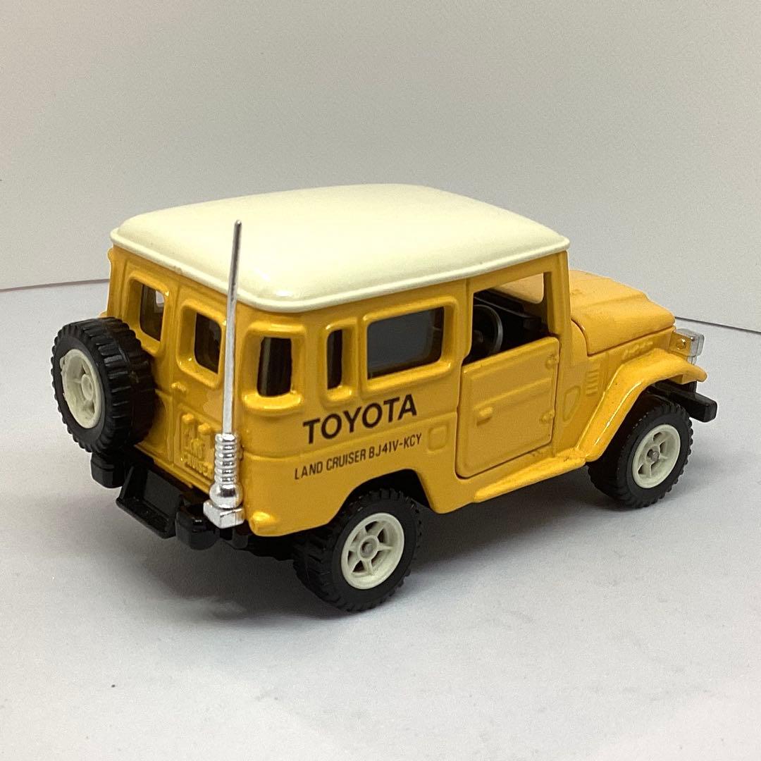 トミカ ダンディ　ランドクルーザー40 希少色イエロー 絶版レア美品