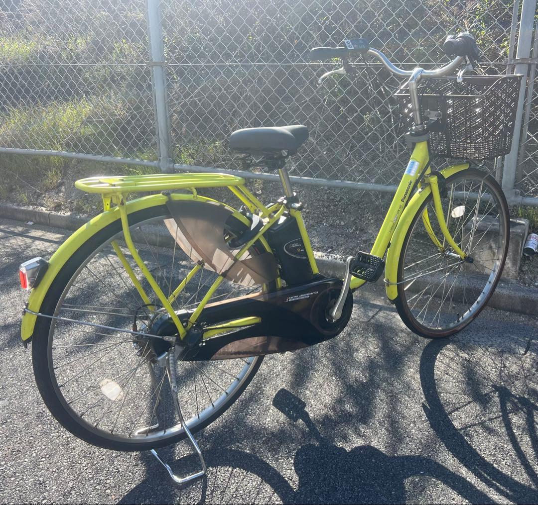 パナソニックVIVI DX・SD電動アシスト自転車バッテリー・充電器無し