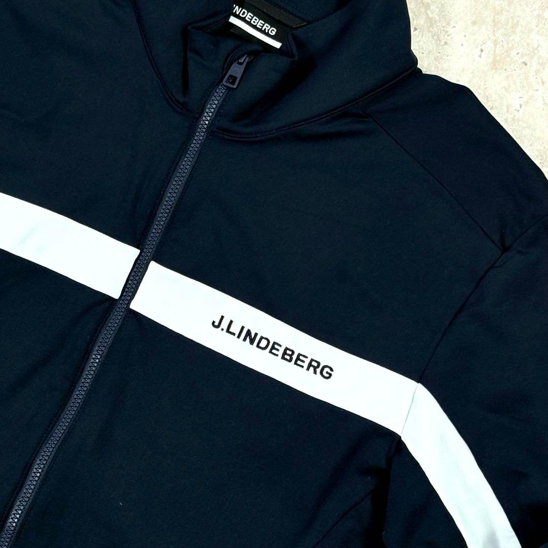 ジェイリンドバーグ J.LINDEBERG バックブリッジ ブルゾン 薄手 L