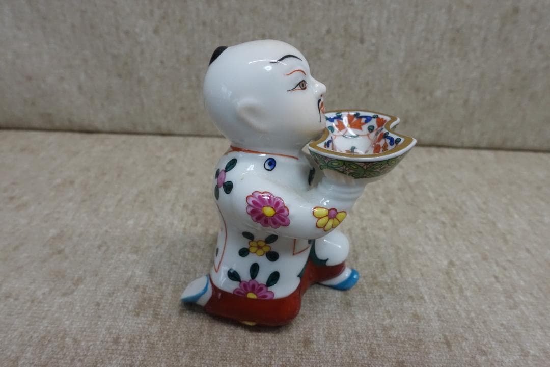 ヘレンドシノワズリ マンダリン塩入れ (S)