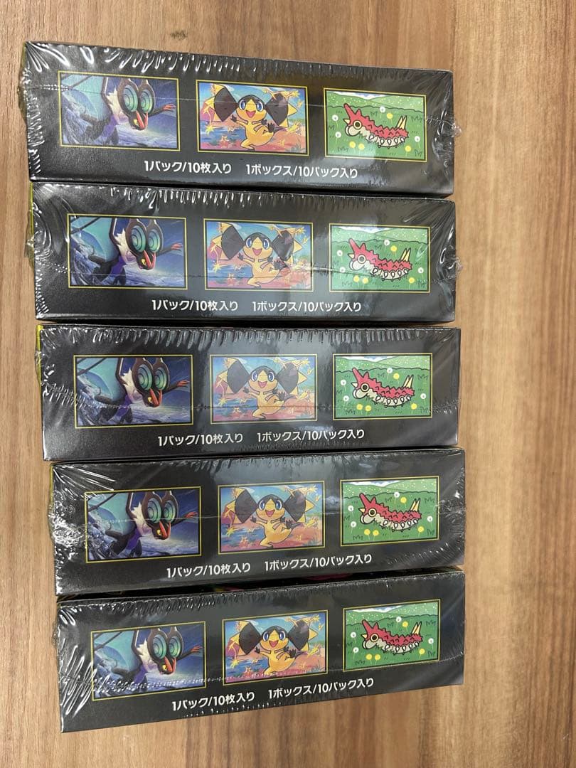 ポケモンカードゲーム MEGA EX ボックス 5個セット