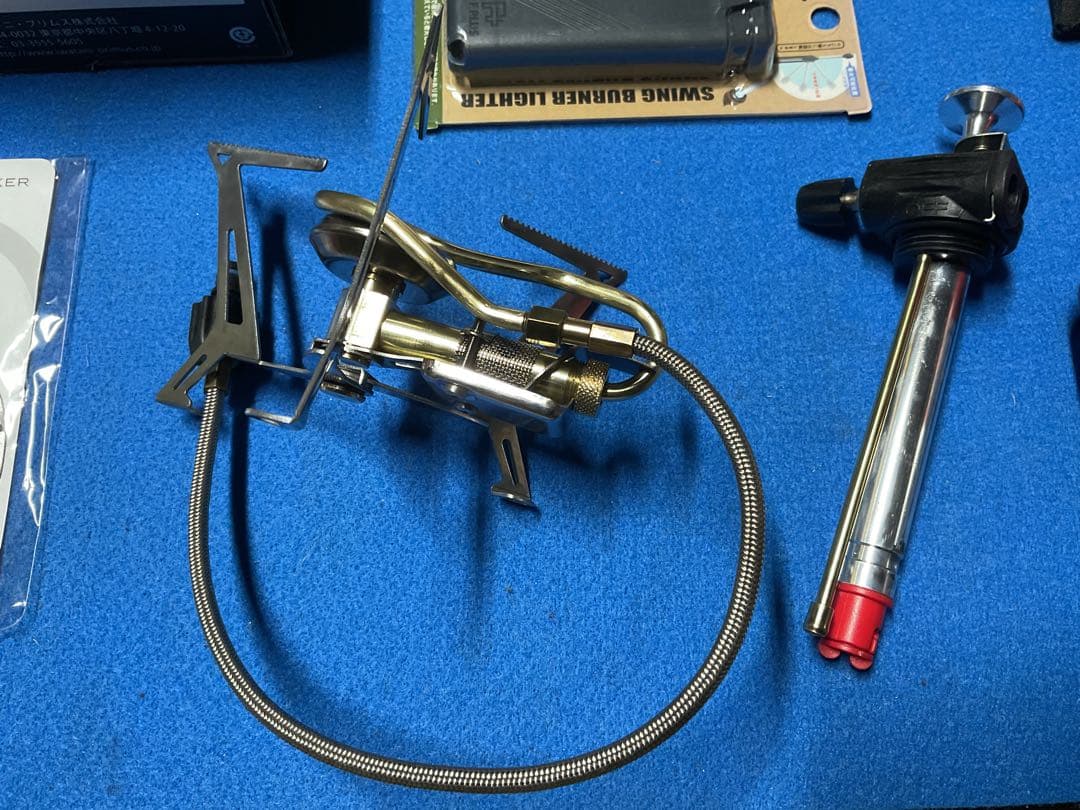 PRIMUS vintageガソリンストーブP-134VF・動作良好超美品セット