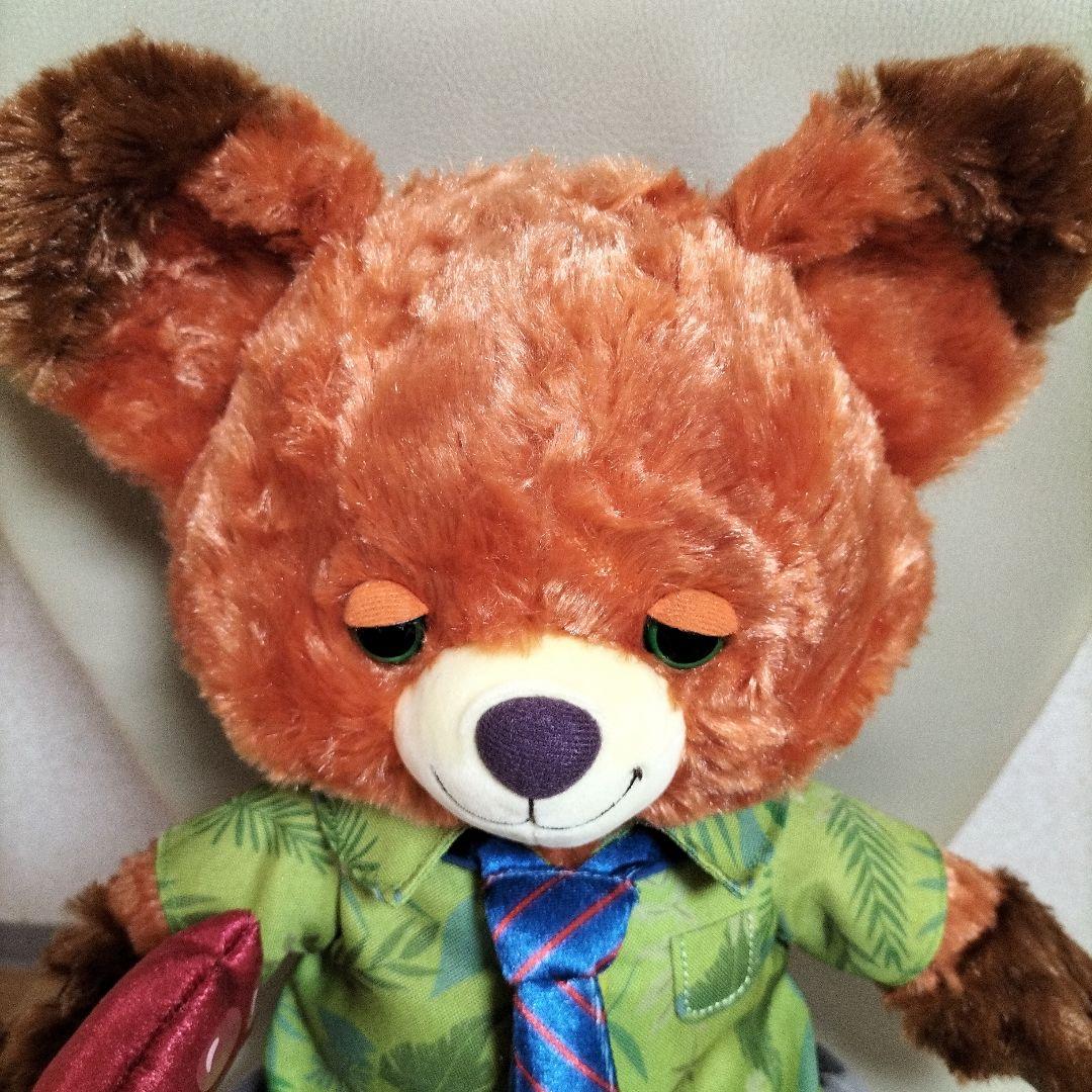 ユニベアシティ　ぬいぐるみ（M）ニック　ズートピア ☆パウシクル☆