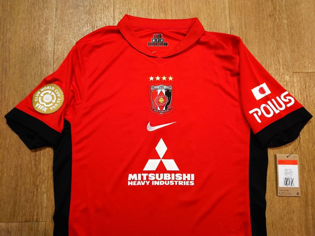 限定販売　浦和レッズ CWCユニフォーム　CWCパッチ付き No.13　渡辺凌磨