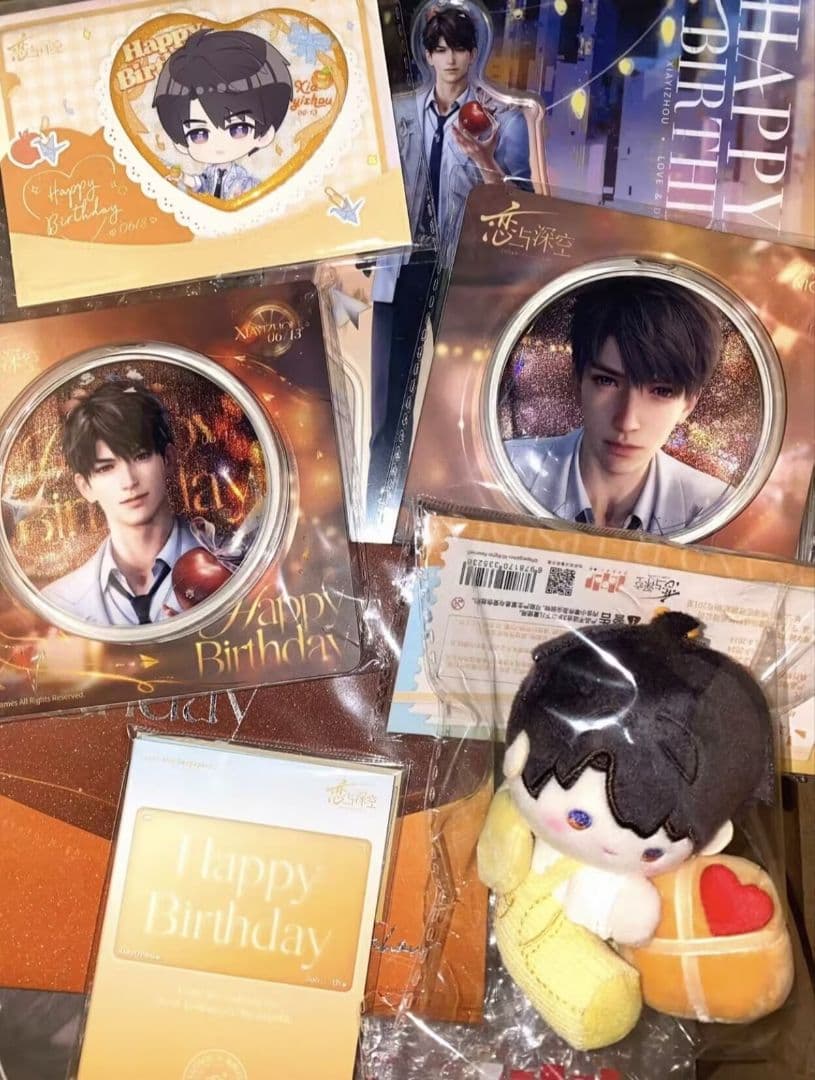 踏*蟹様 恋と深空 マヒル 2025年 誕生日シリーズ 全種 8点 セット