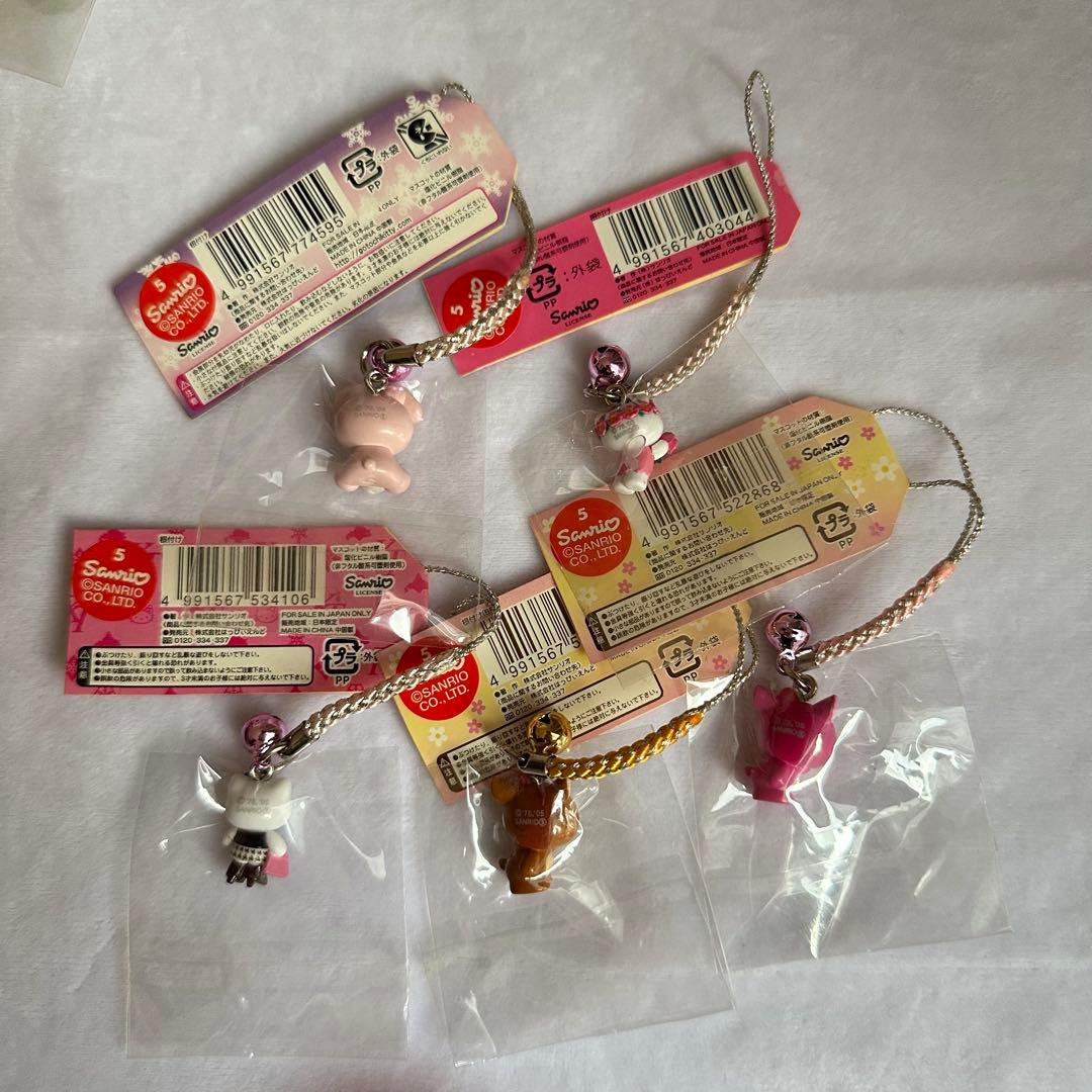 【未使用】ご当地キティ ストラップ 10個セット