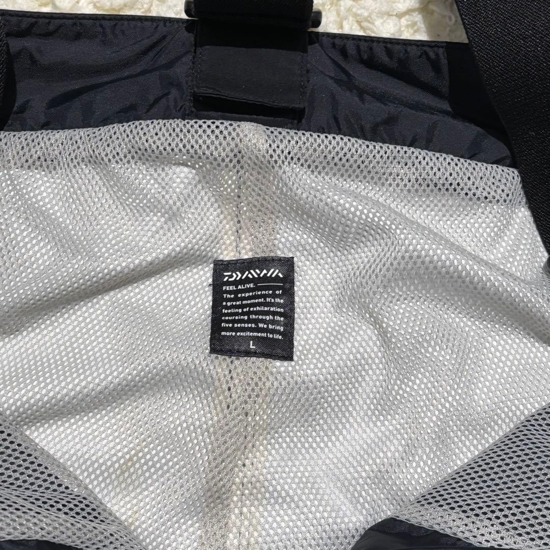 DAIWA レインマックス　メンズ　L セットアップ　ブルー/ブラック