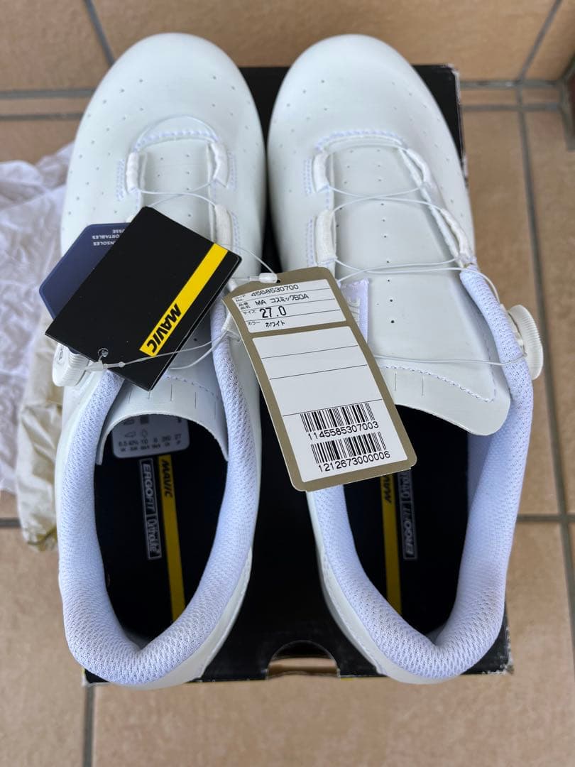 マヴィックMAVIC COSMIC BOA ビンディングシューズ　ホワイト