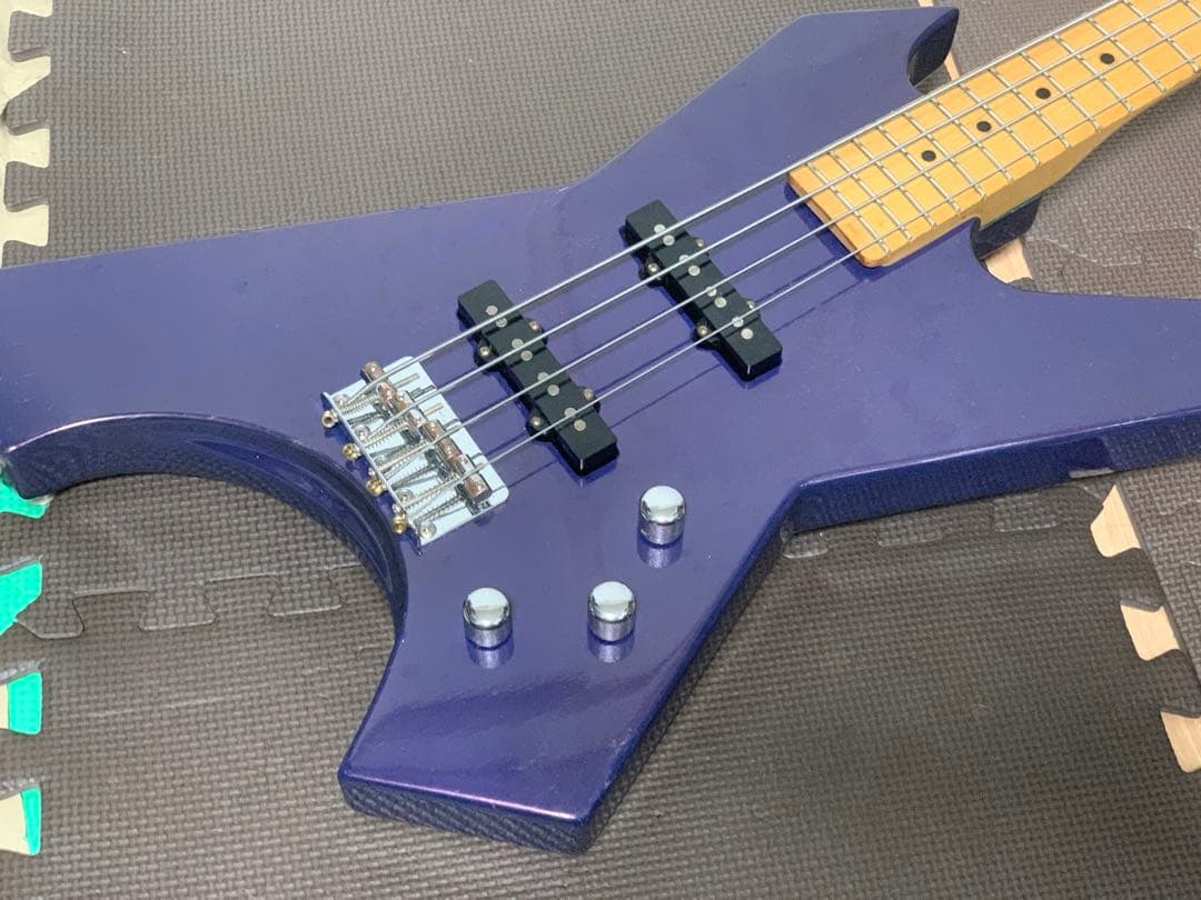 KILLER キラー Dagger エレキベース TAIJI 紫 ジャンク #2