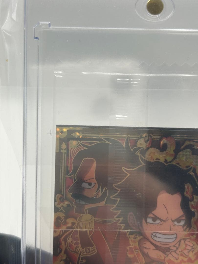 【希少】両面エース ワンピースウエハースLog12ゴールドパラレル 両面パラレル