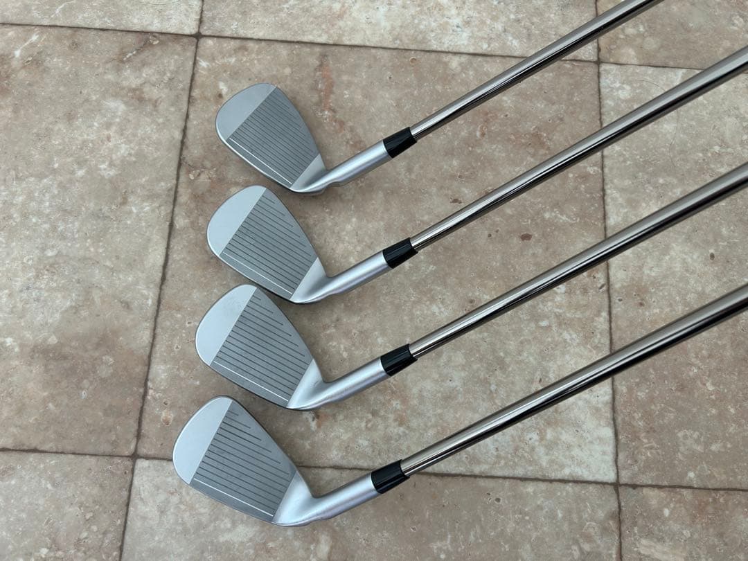 new PING i240 TOUR 2.0 CHROME I 黒 4本
